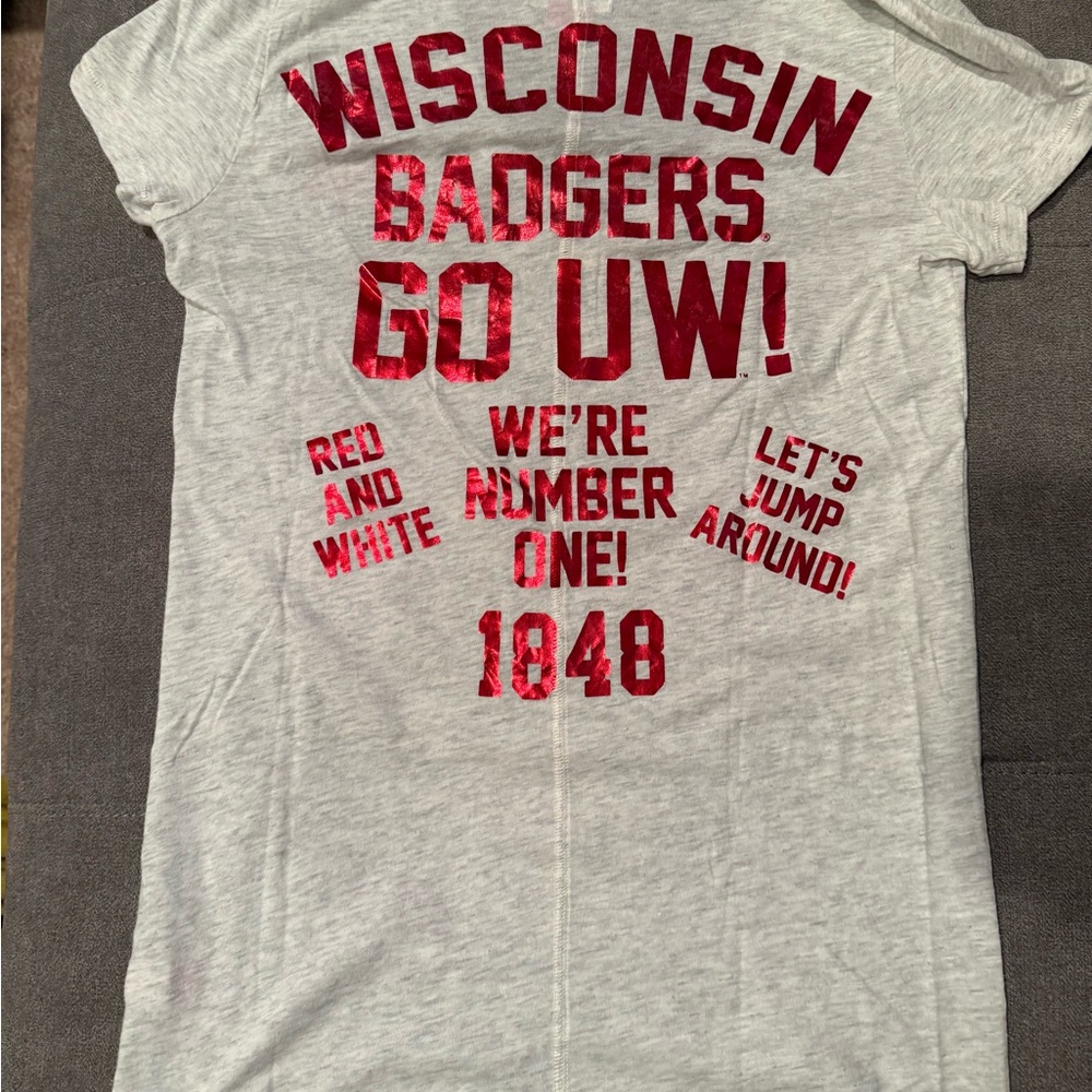 Wisconsin Badgers Gray T-Shirt
